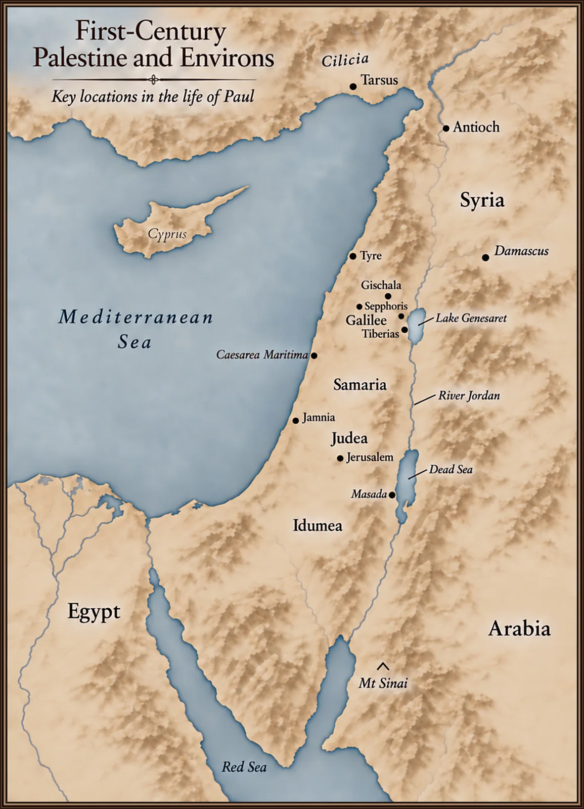 First-Century Palestine and Environs